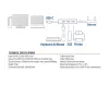 USB-C Hub ACT AC7055 3x USB-A Gigabit Ethernet