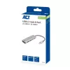 ACT AC7072 USB 3.2 Gen 1 Type-C Hub 5000 Mbit/s Black Grey