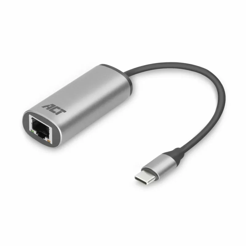 USB Hub ACT AC7081 Type-C 2500 Mbit/s Aluminium