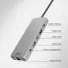 ACT USB-C 4K / 8K 30Hz docking station for 1 HDMI monitor, 2.5 Gigabit ethernet, USB-C 10Gbps, USB-A 10Gbps, 3.5mm audio, PD pass-through