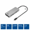 ACT USB-C 4K / 8K 30Hz docking station for 1 HDMI monitor, 2.5 Gigabit ethernet, USB-C 10Gbps, USB-A 10Gbps, 3.5mm audio, PD pass-through