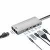 ACT USB-C 4K / 8K 30Hz docking station for 1 HDMI monitor, 2.5 Gigabit ethernet, USB-C 10Gbps, USB-A 10Gbps, 3.5mm audio, PD pass-through