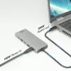 ACT USB-C 4K / 8K 30Hz docking station for 1 HDMI monitor, 2.5 Gigabit ethernet, USB-C 10Gbps, USB-A 10Gbps, 3.5mm audio, PD pass-through