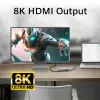 ACT USB-C 4K / 8K 30Hz docking station for 1 HDMI monitor, 2.5 Gigabit ethernet, USB-C 10Gbps, USB-A 10Gbps, 3.5mm audio, PD pass-through