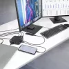 ACT Universal USB-C Docking Station 4K, for 2 HDMI/DisplayPort monitors, DisplayLink, compact design