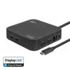 ACT Universal USB-C Docking Station 4K, for 2 HDMI/DisplayPort monitors, DisplayLink, compact design
