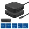 ACT Universal USB-C Docking Station 4K, for 2 HDMI/DisplayPort monitors, DisplayLink, compact design