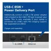 ACT Universal USB-C Docking Station 4K, for 2 HDMI/DisplayPort monitors, DisplayLink, compact design