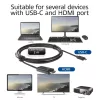 USB-C to HDMI cable ACT AC7315 2 meters