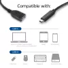 ACT USB 3.0 cable OTG USB-C male to USB-A female 0.2m 5 Gbit/s