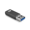 USB-A to USB-C adapter ACT AC7375 Grey