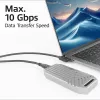 ACT USB 3.0 angled cable USB-C 1 meter 5 Gbit/s black
