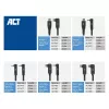 ACT USB 3.0 angled cable USB-C 1 meter 5 Gbit/s black