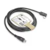 ACT USB 3.0 angled cable USB-C 2 meters 5 Gbit/s Black