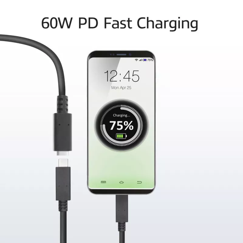 ACT USB 3.0 extension cable USB-C 2 meters 5 Gbit/s Black