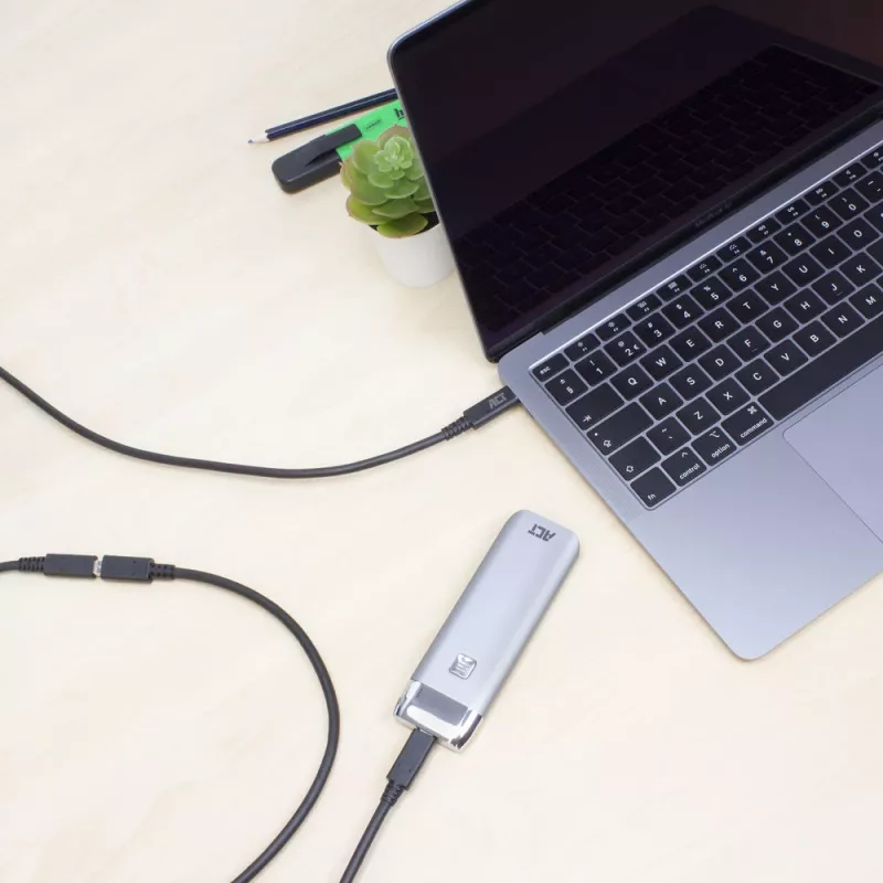 ACT USB 3.0 extension cable USB-C 2 meters 5 Gbit/s Black
