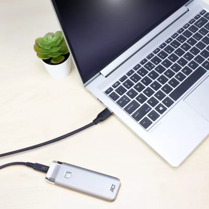 ACT USB 3.0 cable USB-A to USB-C 1 meter 5 Gbit/s Black