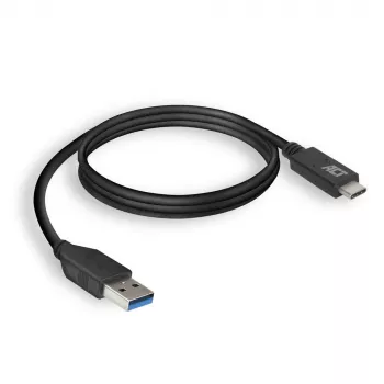 ACT USB 3.0 cable USB-A to USB-C 2 meters 5 Gbit/s Black
