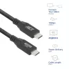 ACT USB 3.0 10Gbps 60W USB Type-C Cable 0.5m Black