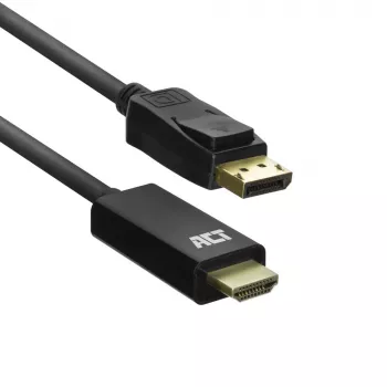 DisplayPort to HDMI adapter cable ACT AC7550 1.8m