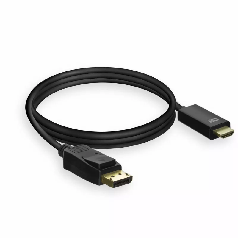 DisplayPort to HDMI adapter cable ACT AC7550 1.8m