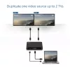 ACT 4K HDMI 1.4 splitter 2 ports 3840 x 2160 pixels Black