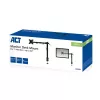 ACT Single monitor arm Clamp/Bolt-through 8 kg 10-32 inch