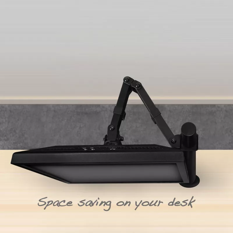 ACT Single monitor arm Clamp/Bolt-through 8 kg 10-32 inch