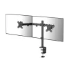 ACT Dual monitor arm Clamp/Bolt-through 16 kg 10-32 inch