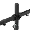 ACT Dual monitor arm Clamp/Bolt-through 16 kg 10-32 inch