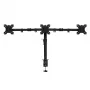 ACT Triple monitor arm Clamp/Bolt-through 30 kg 13-27 inch