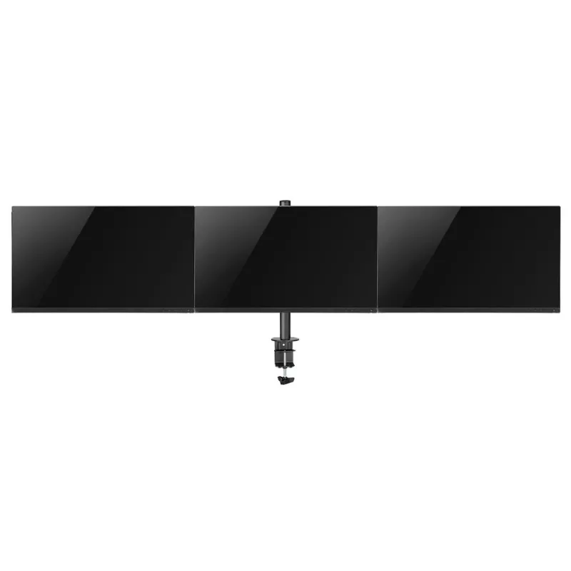 ACT Triple monitor arm Clamp/Bolt-through 30 kg 13-27 inch