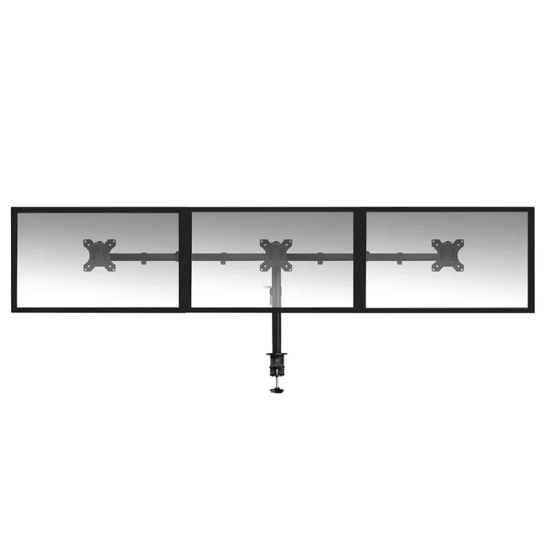 ACT Triple monitor arm Clamp/Bolt-through 30 kg 13-27 inch