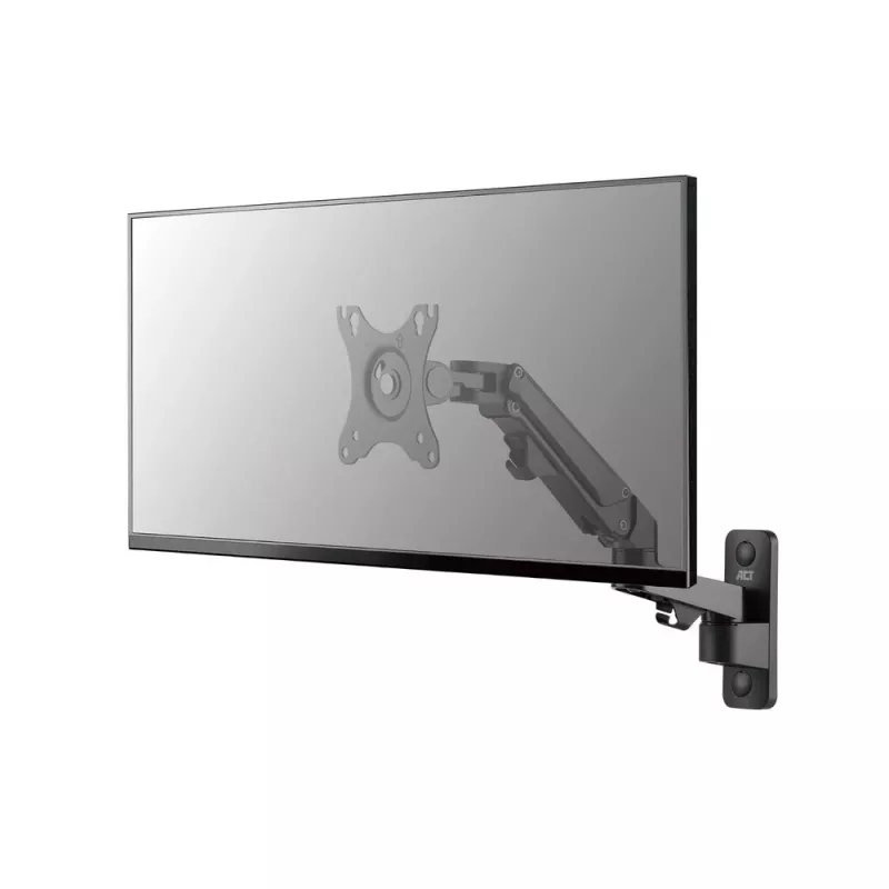 ACT Monitor wall mount with gas spring 1 screen max weight 7 kg