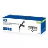 ACT Gas spring dual monitor arm office Clamp/Bolt-through 18 kg