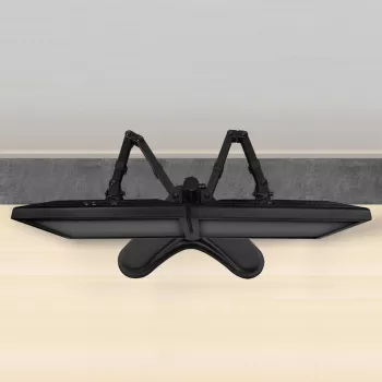 ACT Free standing dual monitor arm AC8320 Max weight 16 kg Min screen 33 cm Max screen 81.3 cm