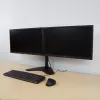 ACT Free standing dual monitor arm AC8320 Max weight 16 kg Min screen 33 cm Max screen 81.3 cm
