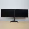 ACT Free standing dual monitor arm AC8320 Max weight 16 kg Min screen 33 cm Max screen 81.3 cm