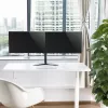 ACT Free standing dual monitor arm AC8320 Max weight 16 kg Min screen 33 cm Max screen 81.3 cm
