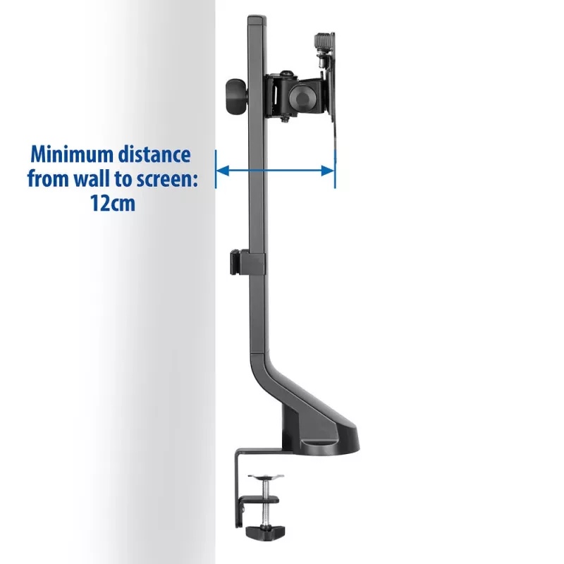 ACT Single monitor arm office quick height adjustment Clamp/Bolt-through 8 kg