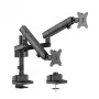 ACT Monitor arm 35 inch office solid pro, mechanical spring, 2 monitors