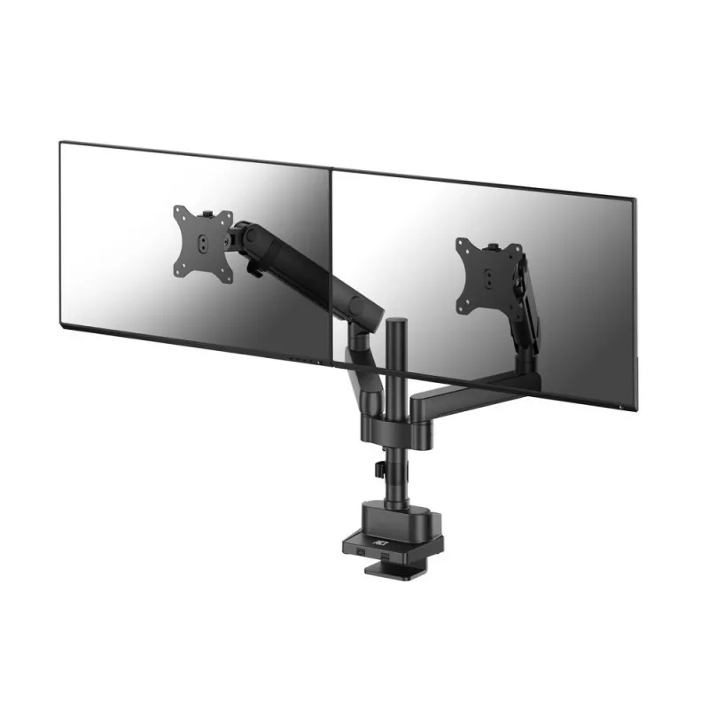 ACT Monitor arm 35 inch office solid pro, mechanical spring, 2 monitors