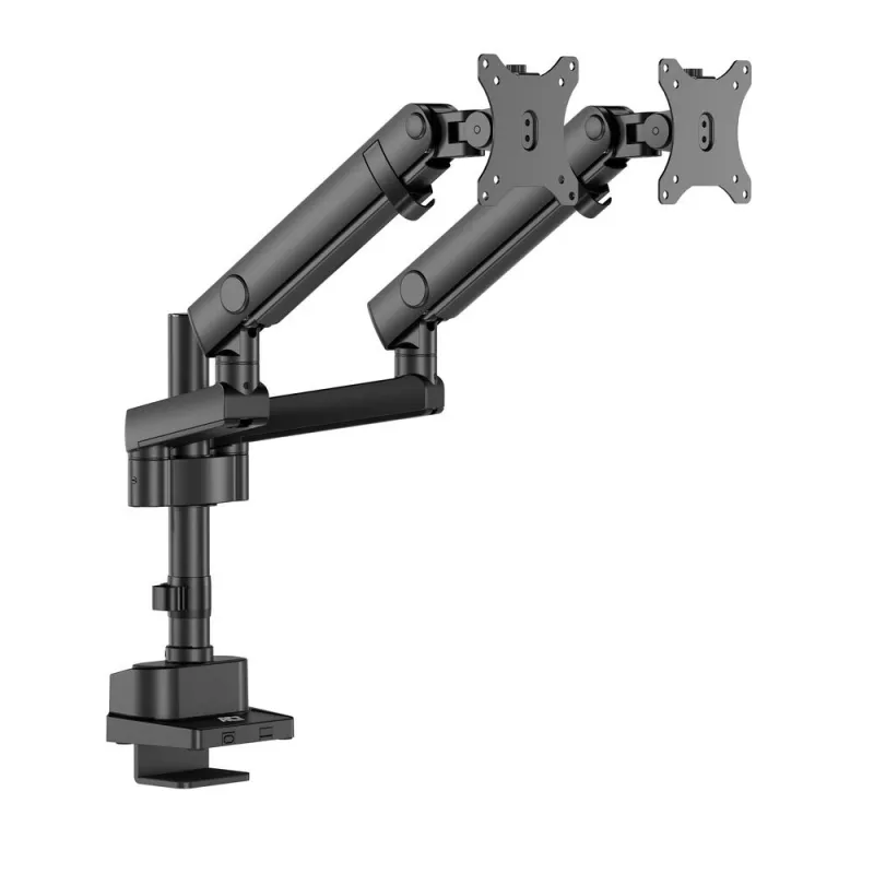 ACT Monitor arm 35 inch office solid pro, mechanical spring, 2 monitors