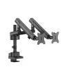 ACT Monitor arm 35 inch office solid pro, mechanical spring, 2 monitors