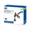 ACT Monitor arm 35 inch office solid pro, mechanical spring, 2 monitors