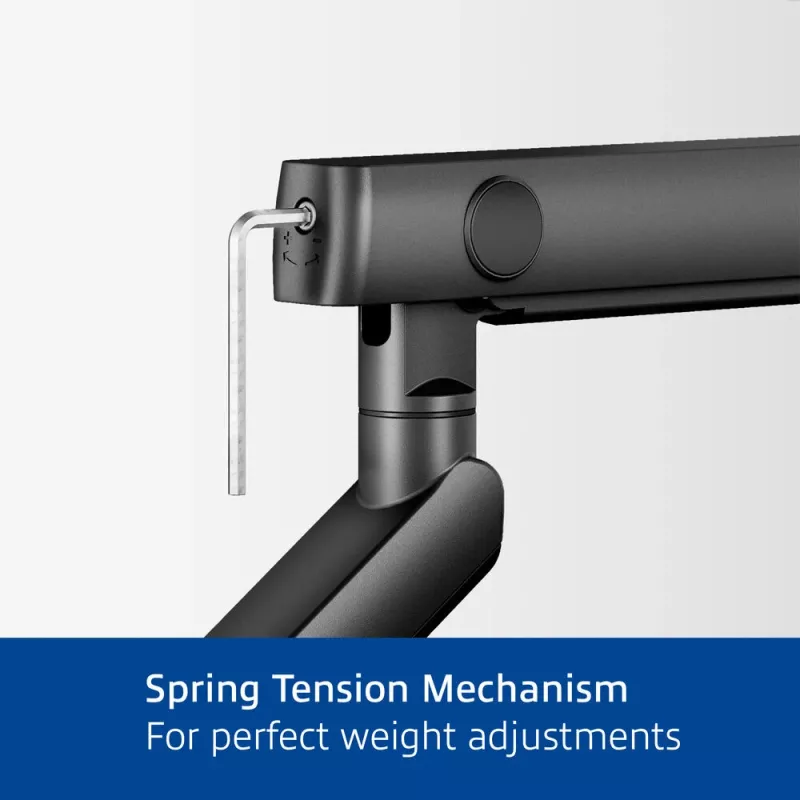 ACT Monitor arm 35 inch office solid pro, mechanical spring, 2 monitors