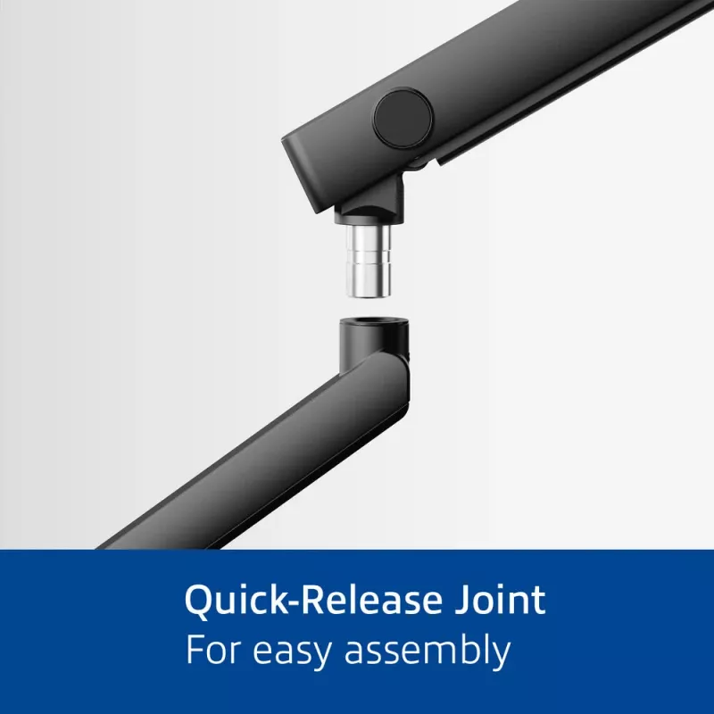 ACT Monitor arm 35 inch office solid pro, mechanical spring, 2 monitors