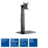 ACT Free standing gas spring monitor arm office 7 kg capacity 10 to 32 inch
