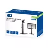 ACT Free standing gas spring monitor arm office 7 kg capacity 10 to 32 inch