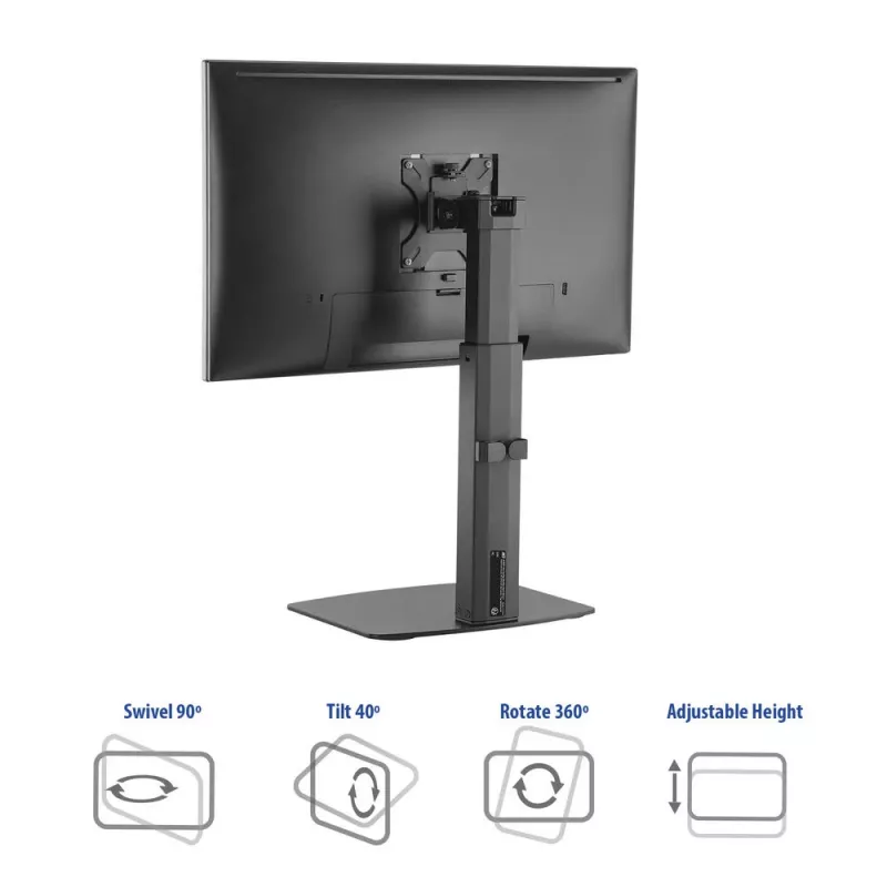 ACT Free standing gas spring monitor arm office 7 kg capacity 10 to 32 inch